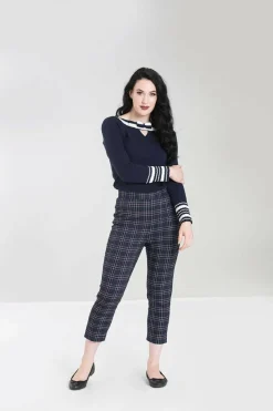 Women Hell Bunny Trousers<Peebles Cigarette Trousers