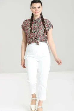 Women Hell Bunny Trousers<Percy Cigarette Trousers