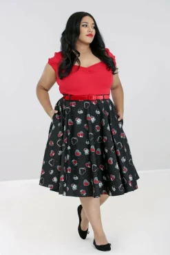 Women Hell Bunny Midi Skirts<Petals 50'S Skirt