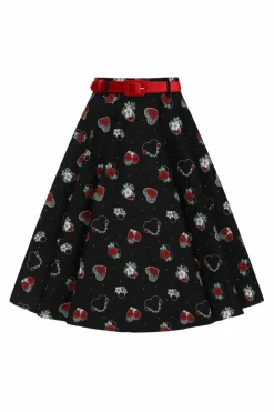 Women Hell Bunny Midi Skirts<Petals 50'S Skirt
