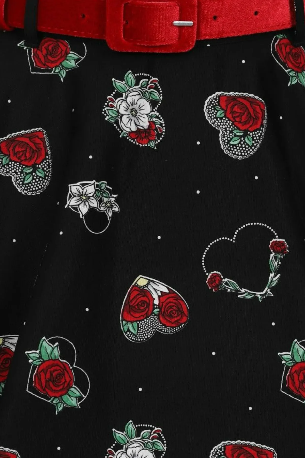 Women Hell Bunny Midi Skirts<Petals 50'S Skirt
