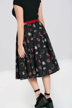 Women Hell Bunny Midi Skirts<Petals 50'S Skirt