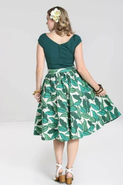 Women Hell Bunny Midi Skirts<Rainforest 50'S Skirt