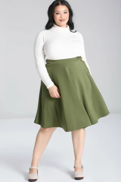 Women Hell Bunny Knee Skirts<Ravenwood Skirt Plus