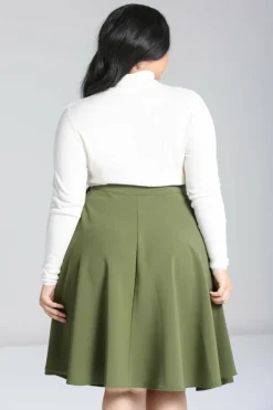 Women Hell Bunny Knee Skirts<Ravenwood Skirt Plus