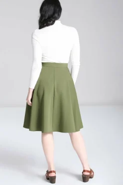 Women Hell Bunny Knee Skirts<Ravenwood Skirt Plus