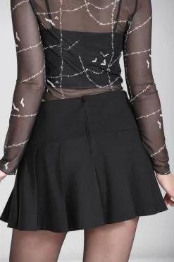 Women Hell Bunny Mini Skirts<Rebellion Skirt