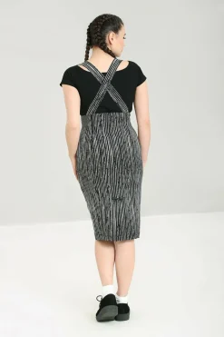 Women Hell Bunny Knee Skirts<Regan Pinafore Skirt