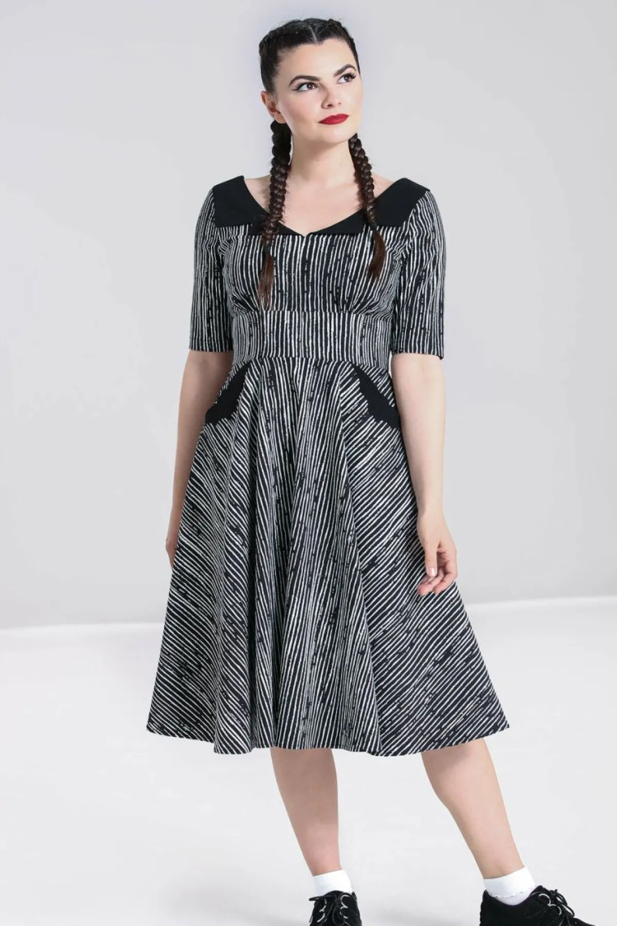 Women Hell Bunny Midi Dresses<Regan 50'S Dress