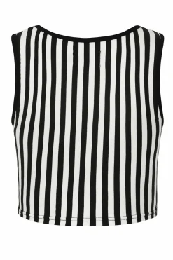 Women Hell Bunny Crop Tops<Ribcage Crop Top