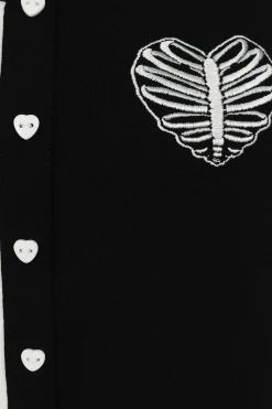 Women Hell Bunny Crop Tops<Ribcage Crop Top