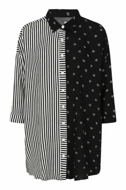 Women Hell Bunny Loungewear<Ribcage Oversized Shirt