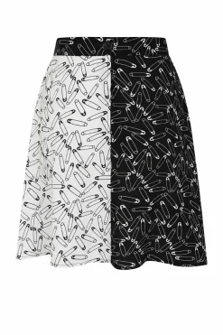 Women Hell Bunny Mini Skirts<Safety Pin Skirt