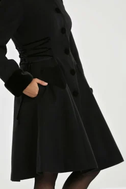 Women Hell Bunny Coats<Scarlet Coat