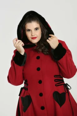 Women Hell Bunny Coats<Scarlet Coat