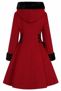 Women Hell Bunny Coats<Scarlet Coat