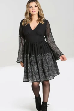 Women Hell Bunny Knee Dresses<Secret Gate Dress