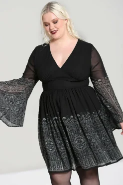 Women Hell Bunny Knee Dresses<Secret Gate Dress