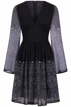 Women Hell Bunny Knee Dresses<Secret Gate Dress