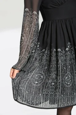 Women Hell Bunny Knee Dresses<Secret Gate Dress