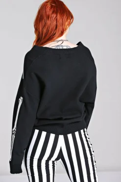 Women Hell Bunny Cardigans<Skeleton Cardigan