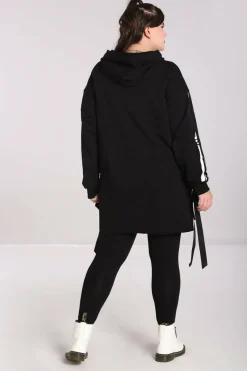 Women Hell Bunny Loungewear<Skeleton Hoodie Dress