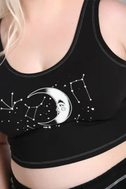 Women Hell Bunny Loungewear<Solaris Crop Top