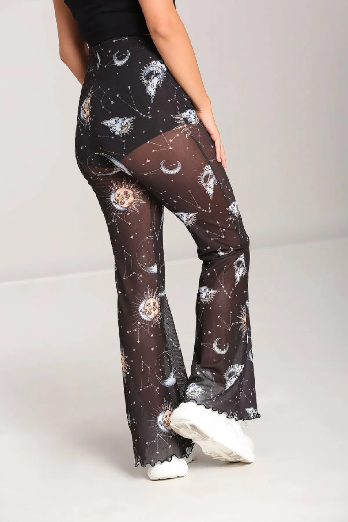 Women Hell Bunny Trousers<Solaris Mesh Trousers