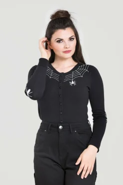 Women Hell Bunny Cardigans<Spider Cardigan