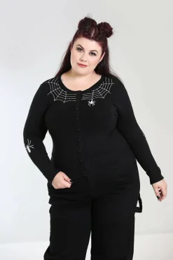Women Hell Bunny Cardigans<Spider Cardigan