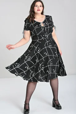Women Hell Bunny Midi Dresses<Stitches Midi Dress