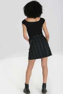 Women Hell Bunny Mini Skirts<Storm Mini Skirt
