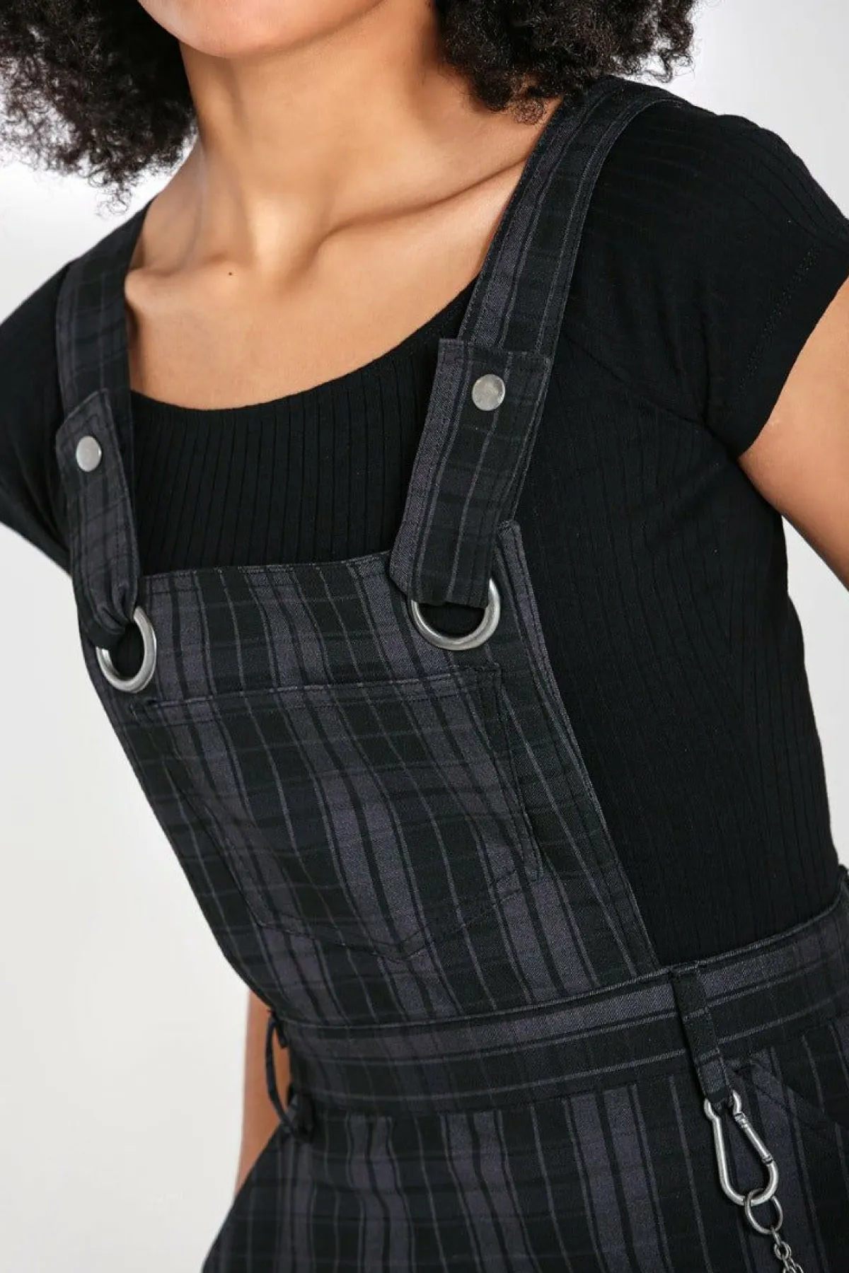 Women Hell Bunny Mini Dresses<Storm Pinafore Dress