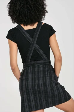 Women Hell Bunny Mini Dresses<Storm Pinafore Dress