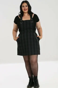 Women Hell Bunny Mini Dresses<Storm Pinafore Dress