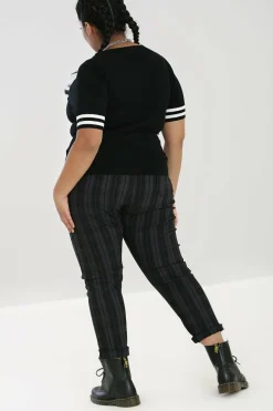 Women Hell Bunny Trousers<Storm Skinny Trousers