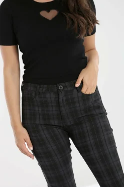 Women Hell Bunny Trousers<Storm Skinny Trousers