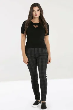 Women Hell Bunny Trousers<Storm Skinny Trousers