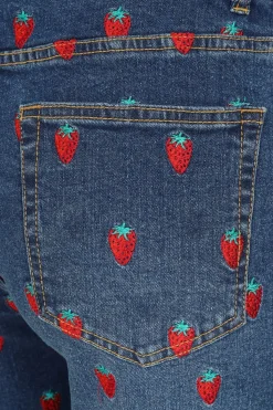 Women Hell Bunny Blouses<Strawberry Denim Jeans