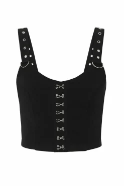 Women Hell Bunny Loungewear<Tabitha Crop Top