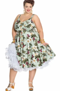 Women Hell Bunny Midi Dresses<Tahiti 50'S Dress