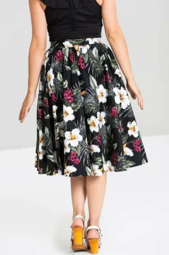 Women Hell Bunny Midi Skirts<Tahiti Skirt
