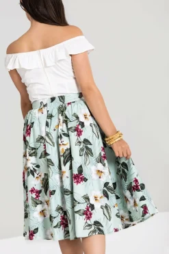 Women Hell Bunny Midi Skirts<Tahiti Skirt