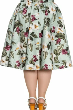 Women Hell Bunny Midi Skirts<Tahiti Skirt