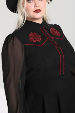 Women Hell Bunny Shirts<Tallulah Shirt