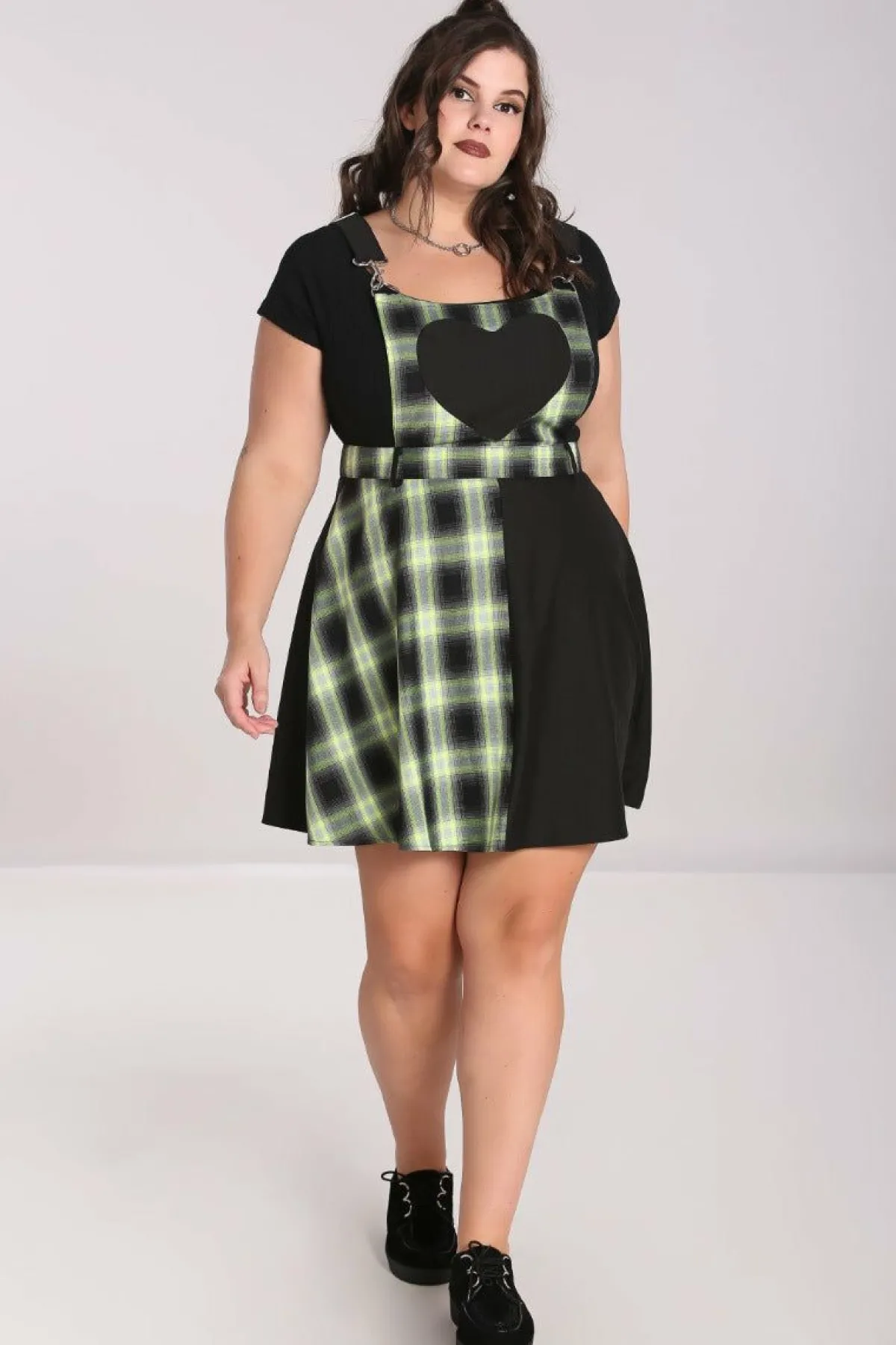 Women Hell Bunny Mini Dresses<Tammy Pinafore Dress