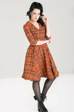 Women Hell Bunny Knee Dresses<Tawny Mid Dress