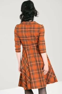 Women Hell Bunny Knee Dresses<Tawny Mid Dress