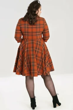 Women Hell Bunny Knee Dresses<Tawny Mid Dress
