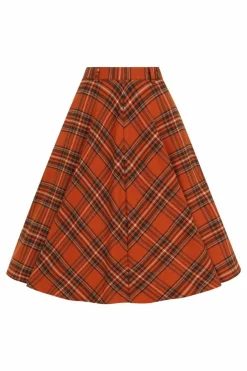 Women Hell Bunny Knee Skirts<Tawny Skirt